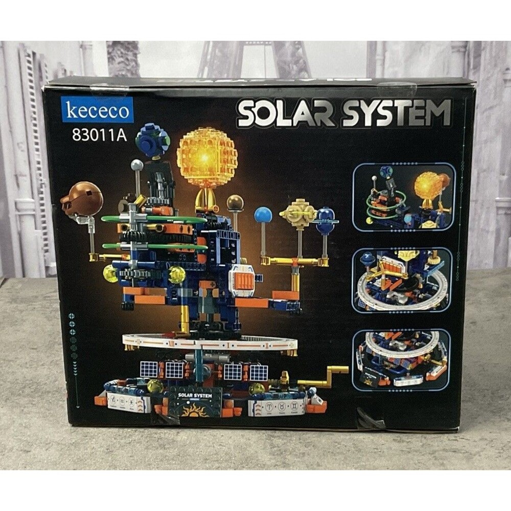 Kececo Solar System Building Block Set 83011A